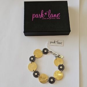 Park Lane Gold and Silver Beaded Bracelet